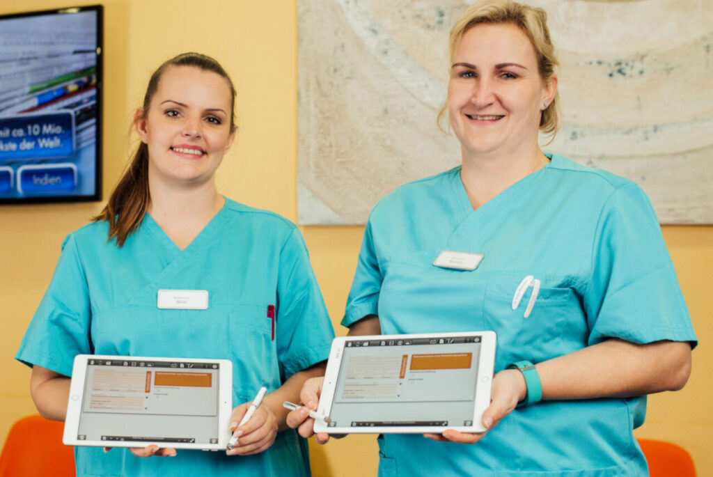 MVZ Gynäkologisches Zentrum Berlin - Infoskop kontaktlose Patientenaufnahme